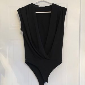 Sexy black bodysuit